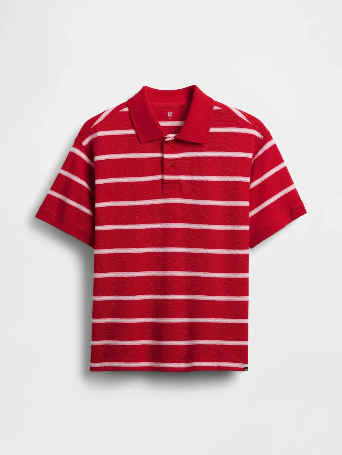 Kids Relaxed Pique Polo Shirt