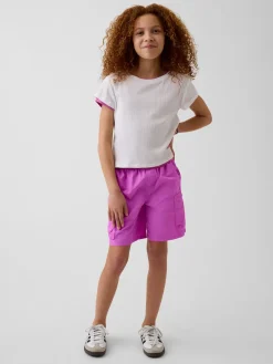 Kids Relaxed Quick-Dry Cargo Shorts