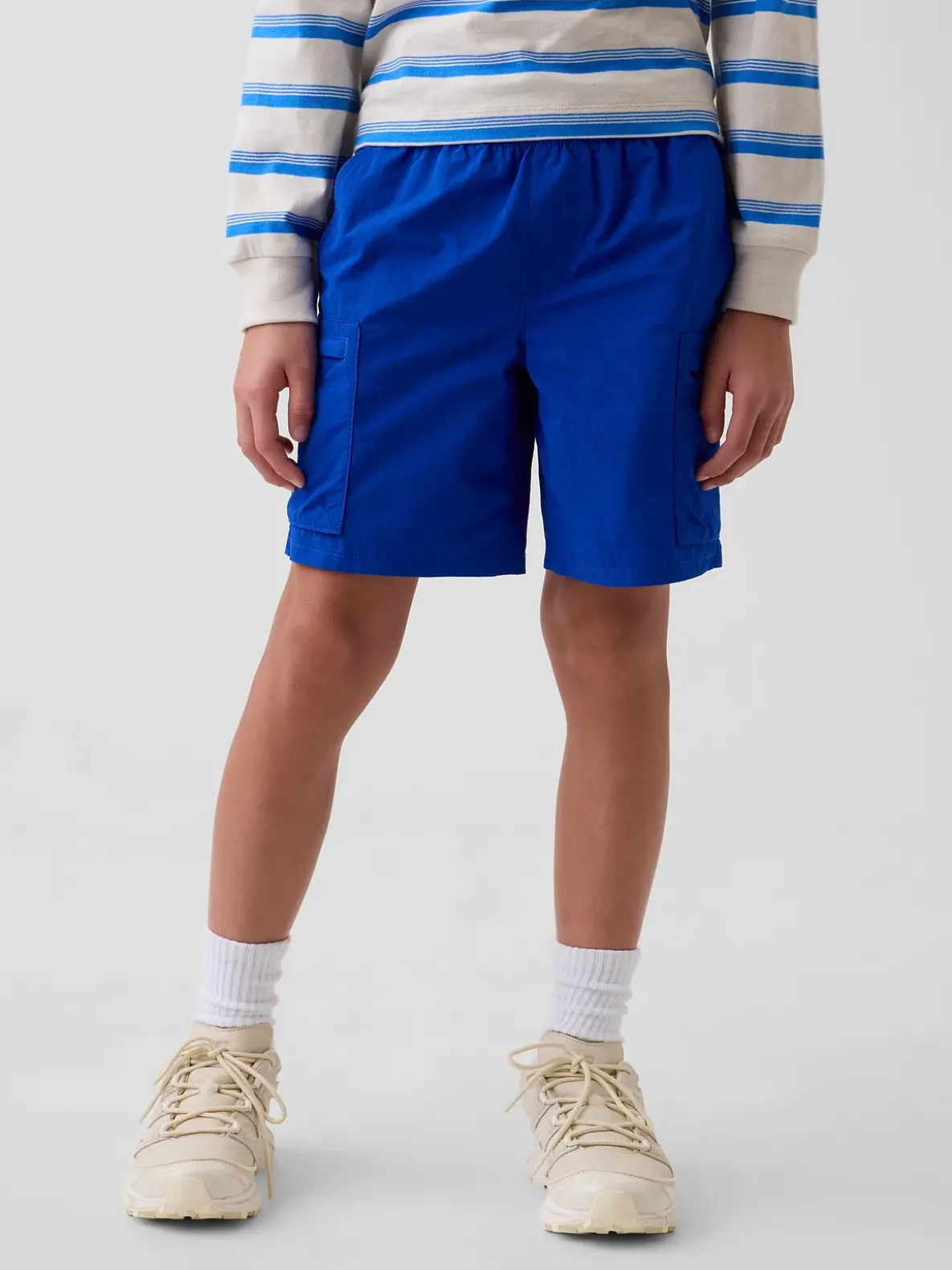 Kids Relaxed Quick-Dry Cargo Shorts