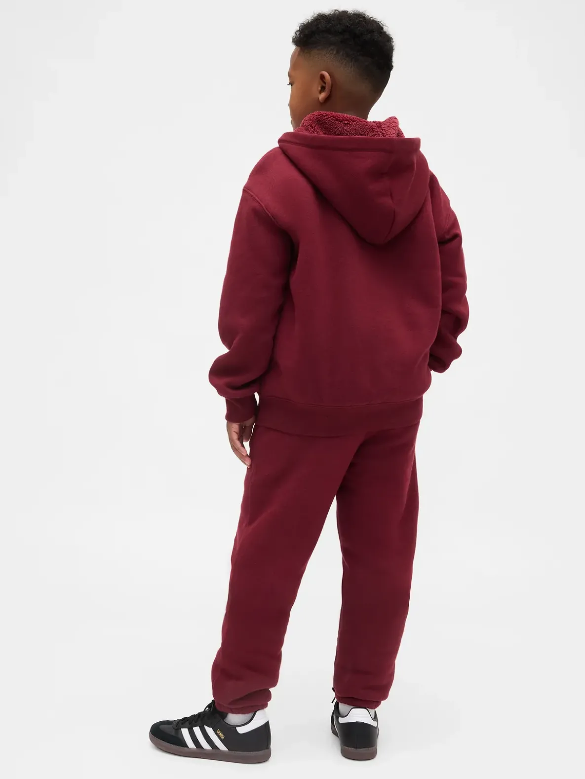 Kids Relaxed Sherpa-Lined Joggers