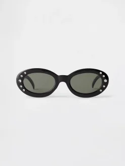 Kids Retro Oval Sunglasses