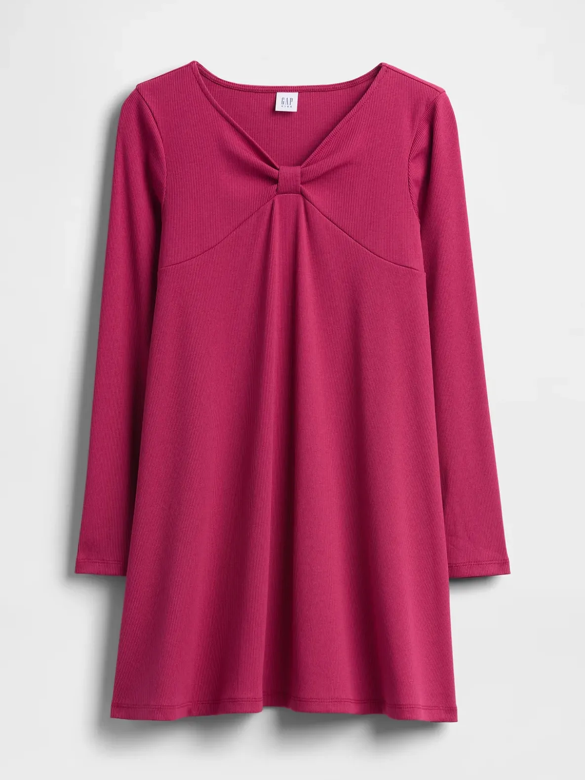 Kids Rib Bow Dress