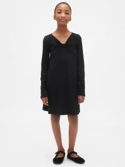 Kids Rib Bow Dress