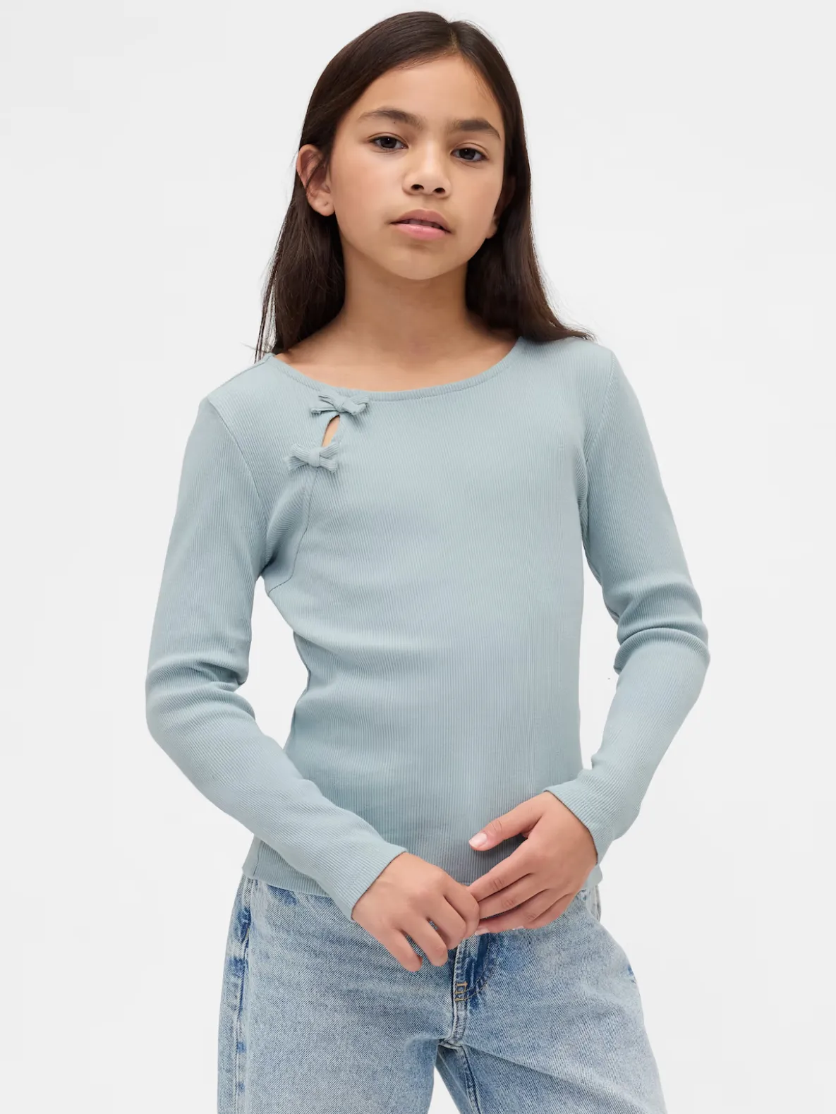 Kids Rib Bow T-Shirt