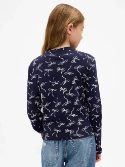 Kids Rib Mockneck T-Shirt