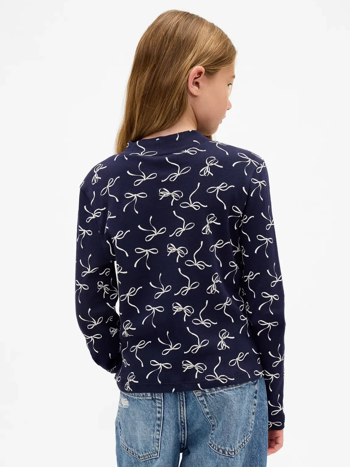 Kids Rib Mockneck T-Shirt