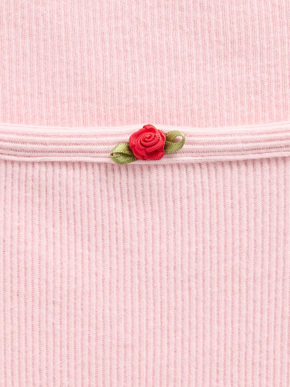 Kids Rib Puff-Sleeve Top