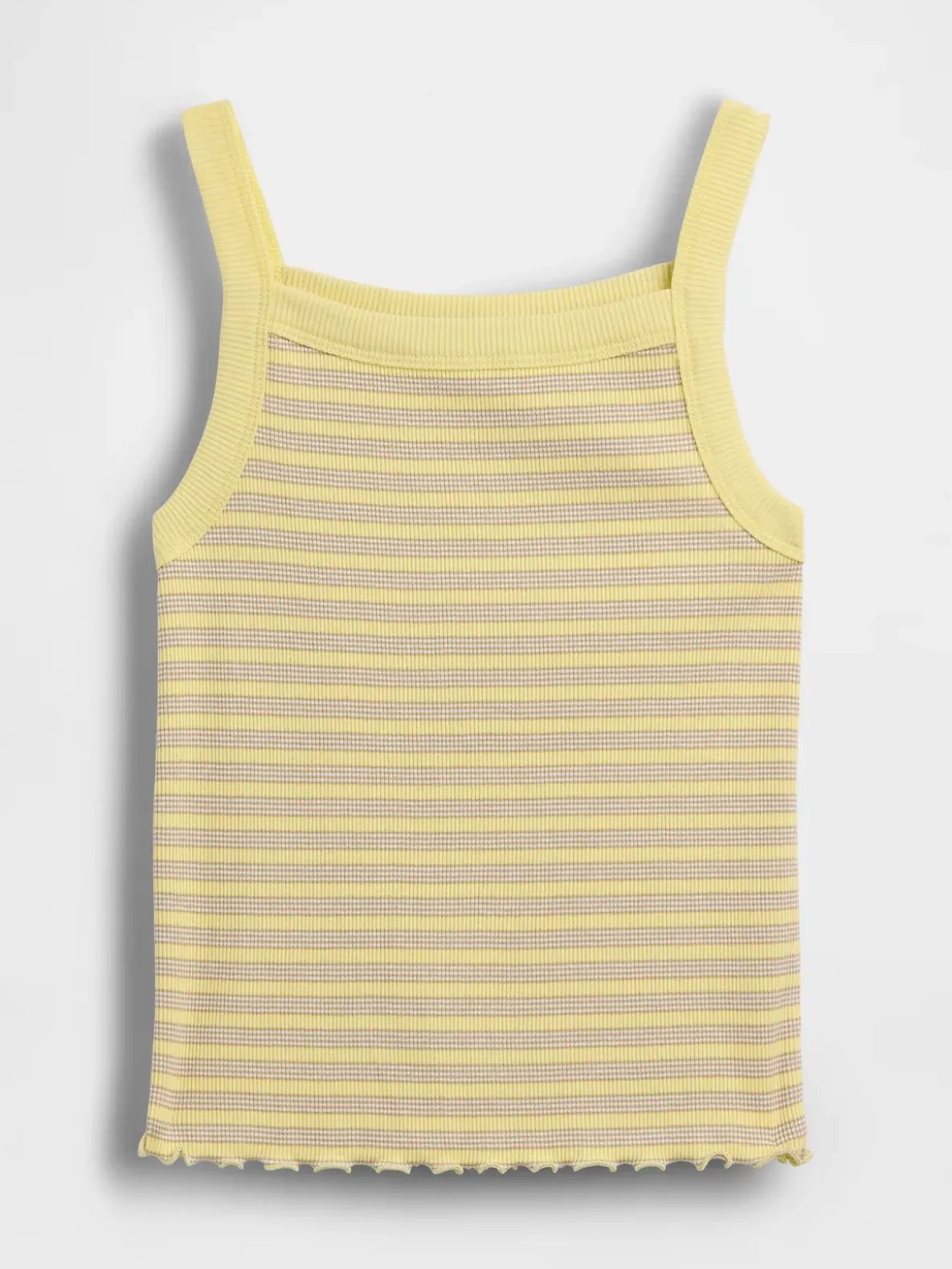 Kids Rib Square-Neck Tank Top