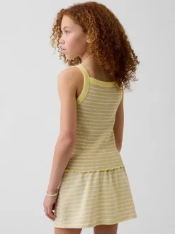 Kids Rib Square-Neck Tank Top