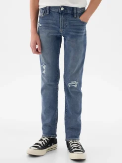 Kids Rip & Repair Slim Jeans
