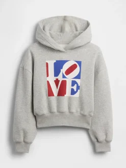 Kids Robert Indiana LOVE Hoodie