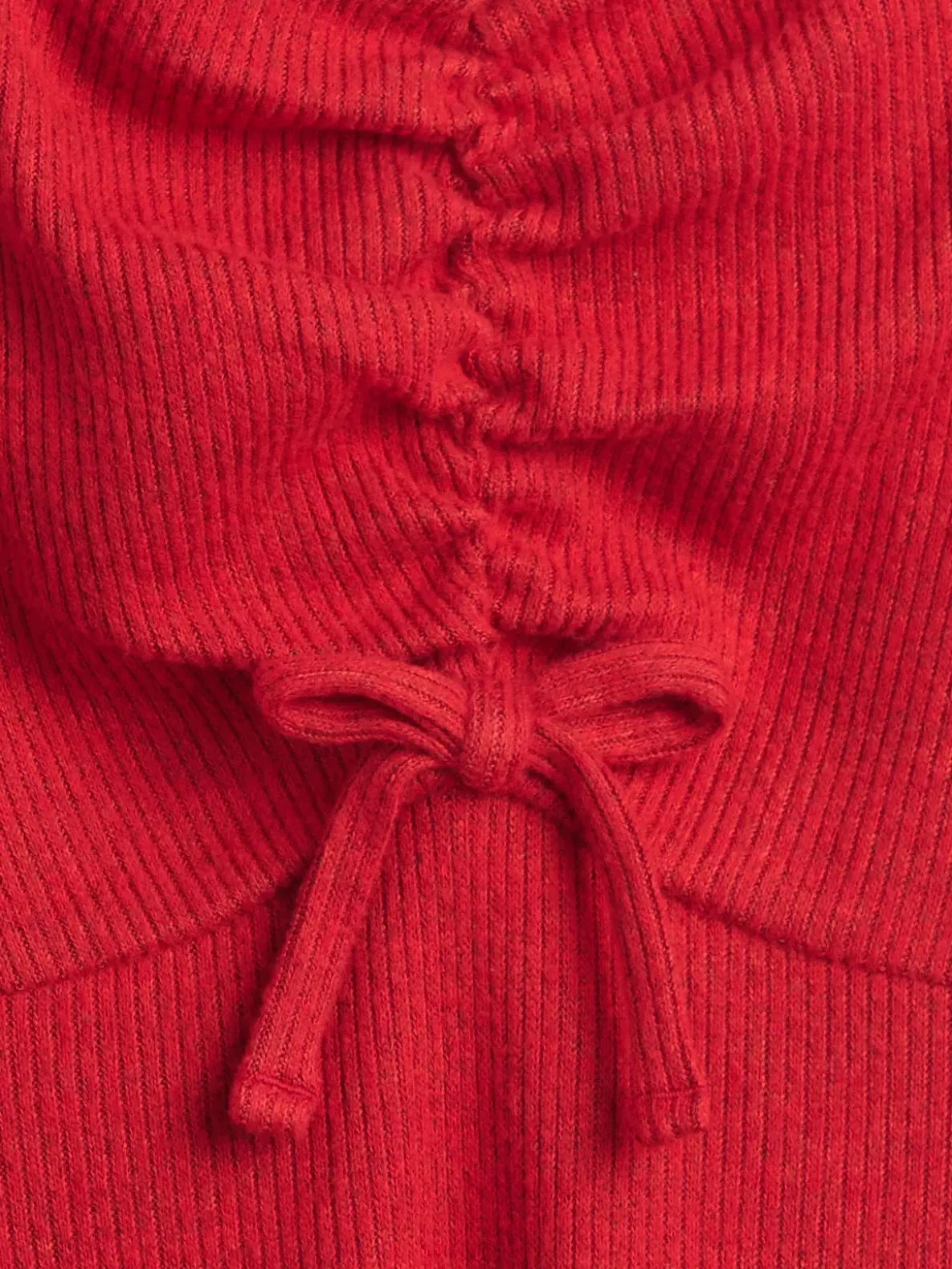 Kids Ruched Bow Dress