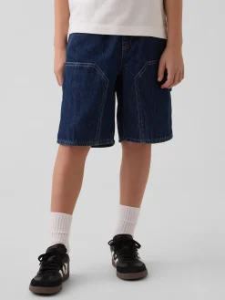 Kids '90s Loose Easy Denim Carpenter Shorts