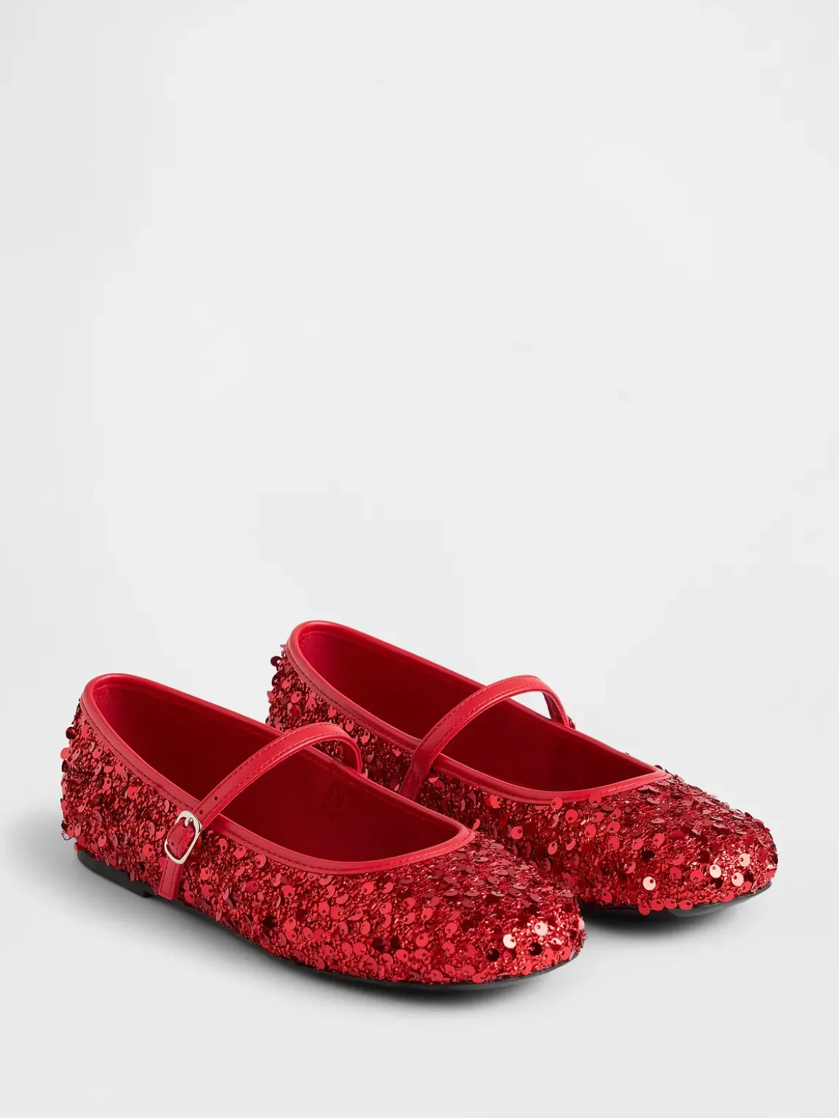 Kids Sequin Ballet Flats