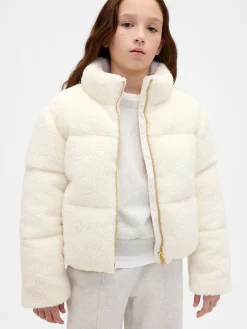 Kids Sherpa Puffer Jacket