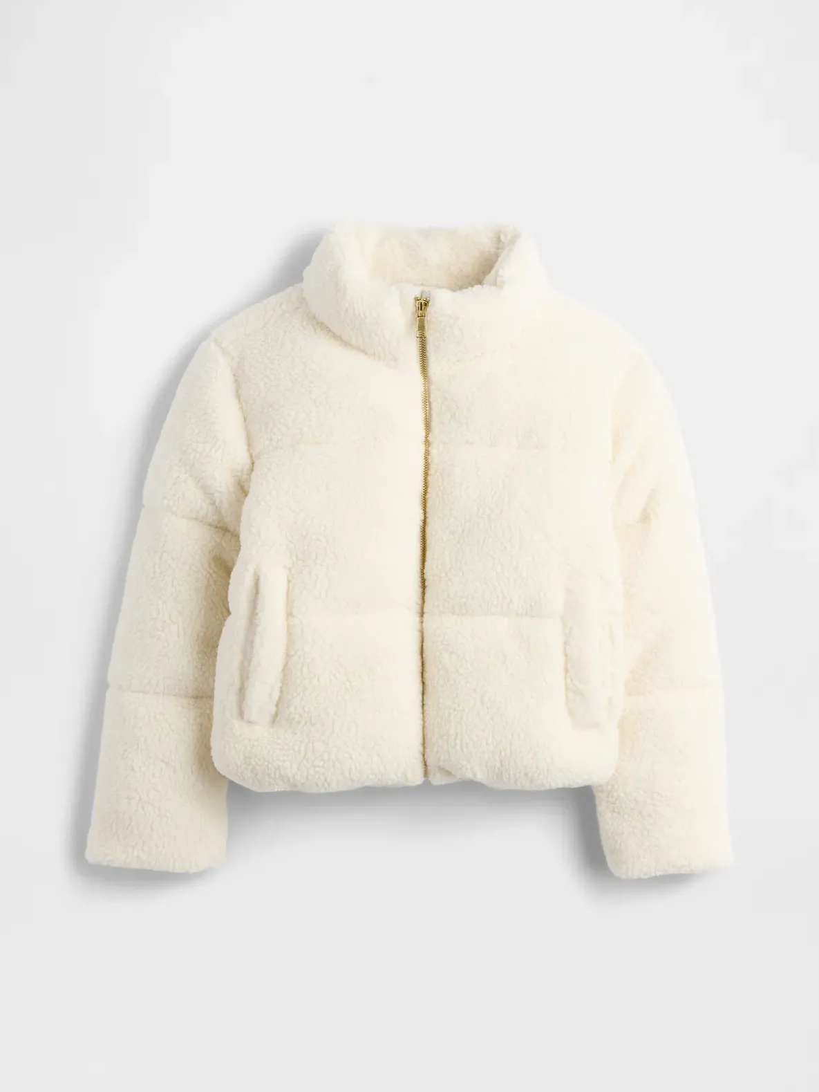 Kids Sherpa Puffer Jacket
