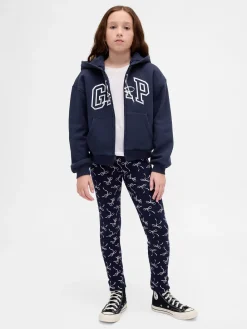 Kids Sherpa-Lined Graphic Logo Hoodie