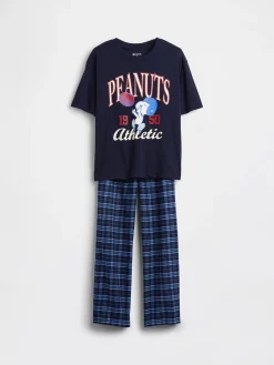 Kids Snoopy Recycled PJ Set