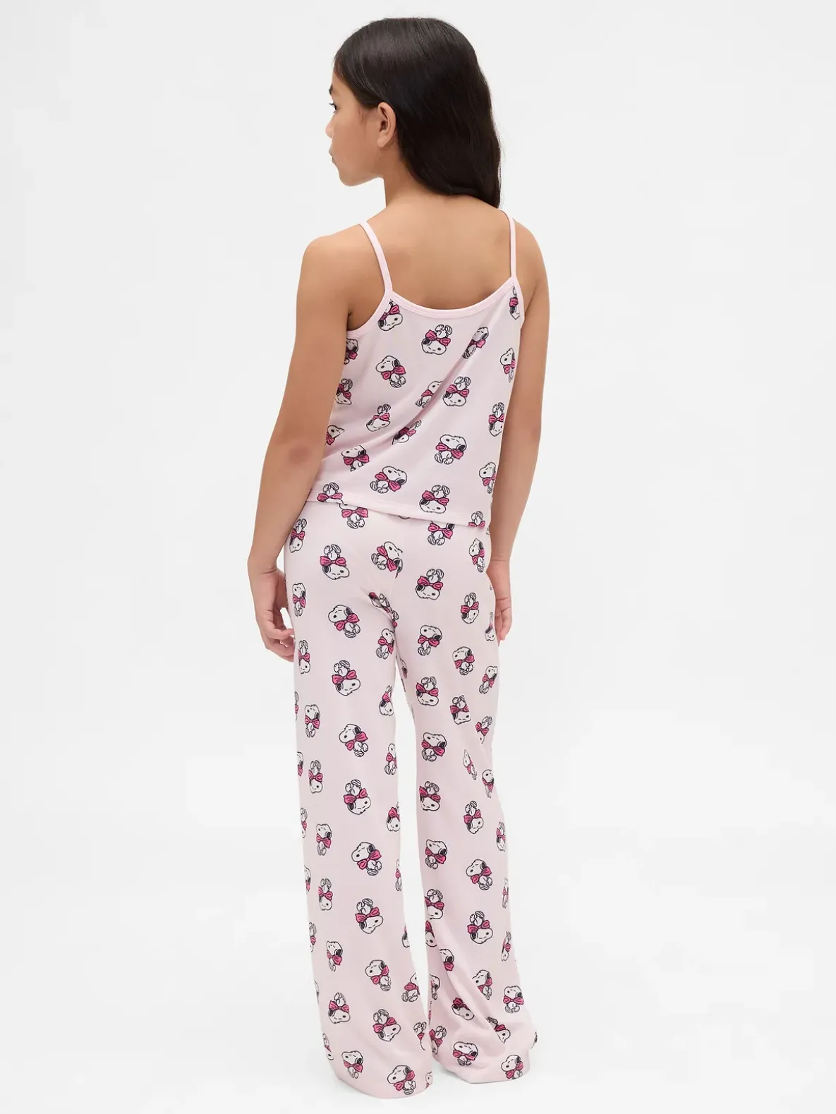 Kids Snoopy Recycled Tank PJ Set