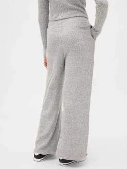 Kids Softspun Rib Wide-Leg Pants