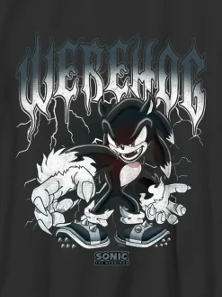 Kids Sonic The Hedgehog Metal Graphic T-Shirt