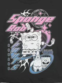 Kids Spongebob Y2K Graphic T-Shirt