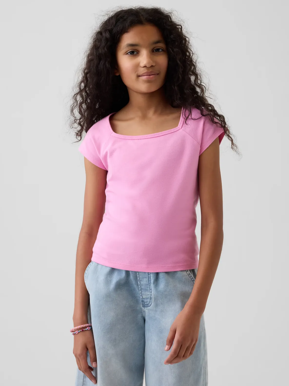 Kids Square-Neck T-Shirt