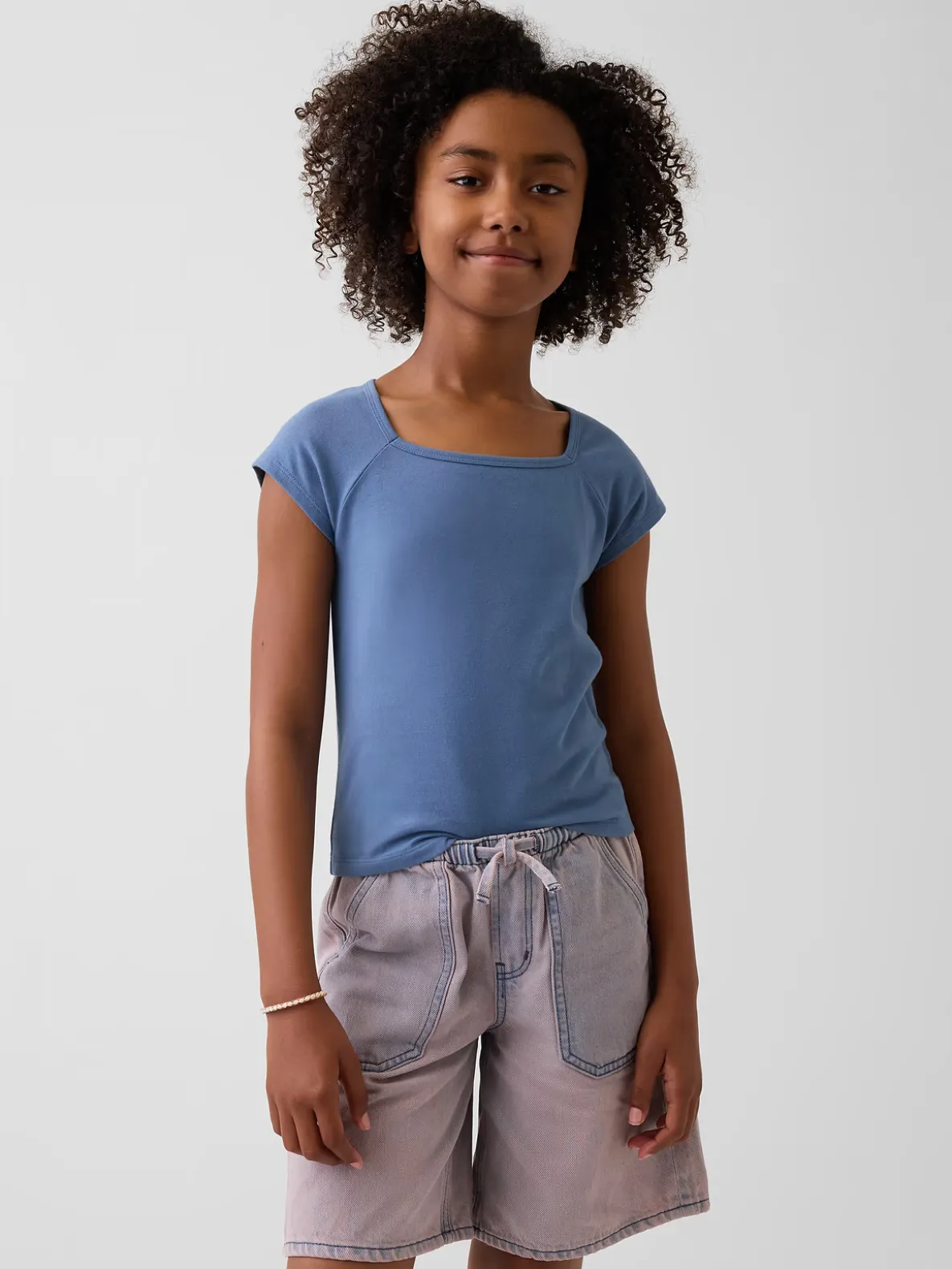 Kids Square-Neck T-Shirt