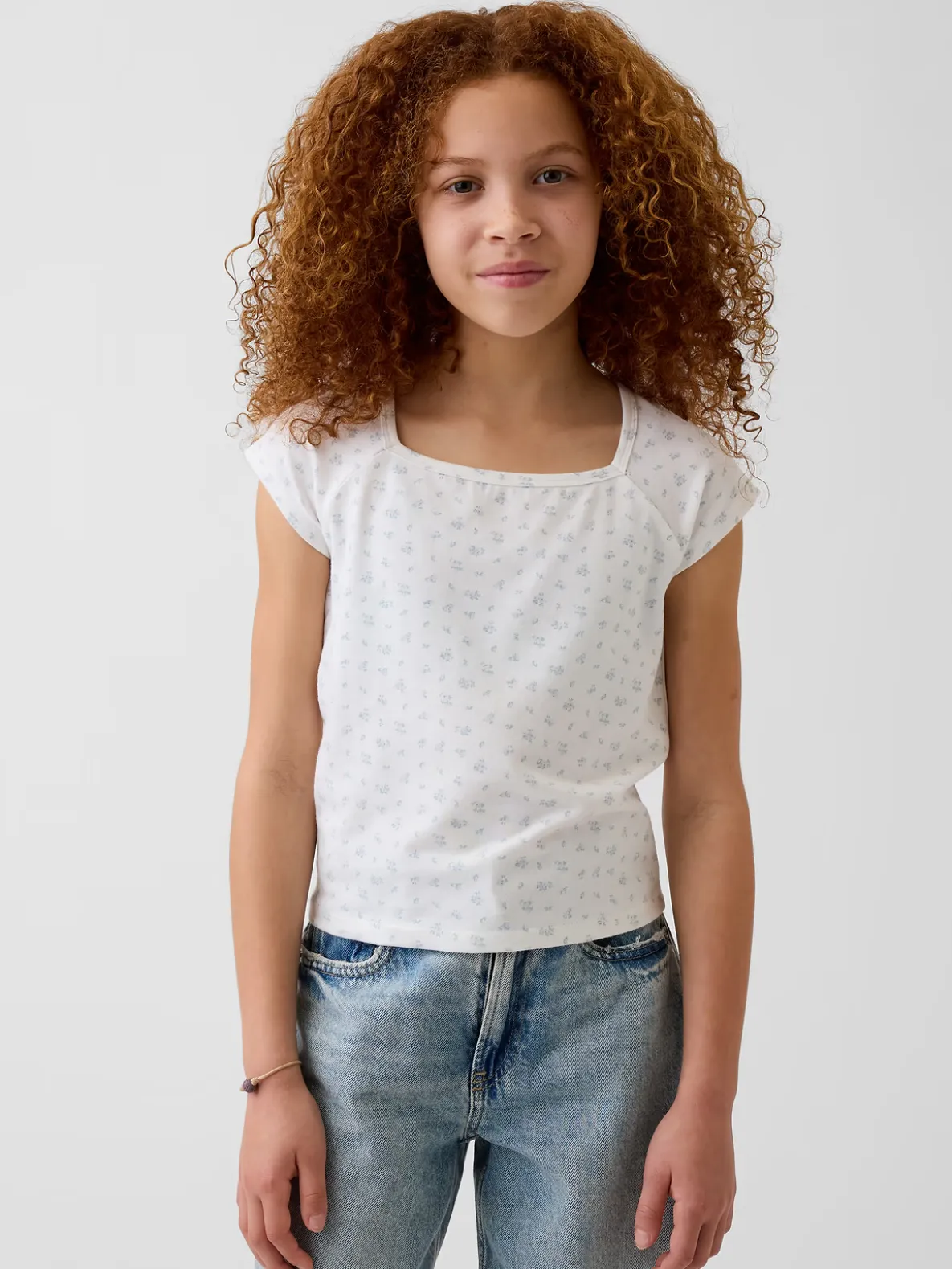 Kids Square-Neck T-Shirt