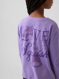 Kids Squishmallow Oversized Graphic T-Shirt