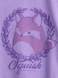 Kids Squishmallow Oversized Graphic T-Shirt