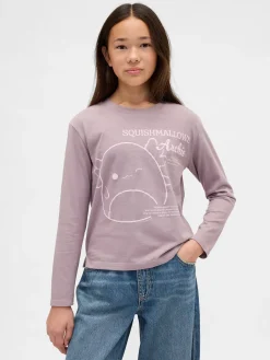 Kids Squishmallow Oversized Graphic T-Shirt
