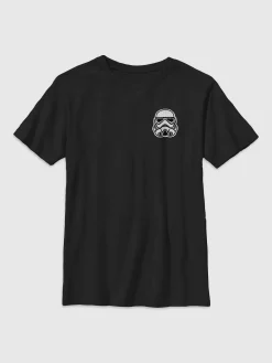 Kids Star Wars Embroidered Storm Trooper Graphic Tee