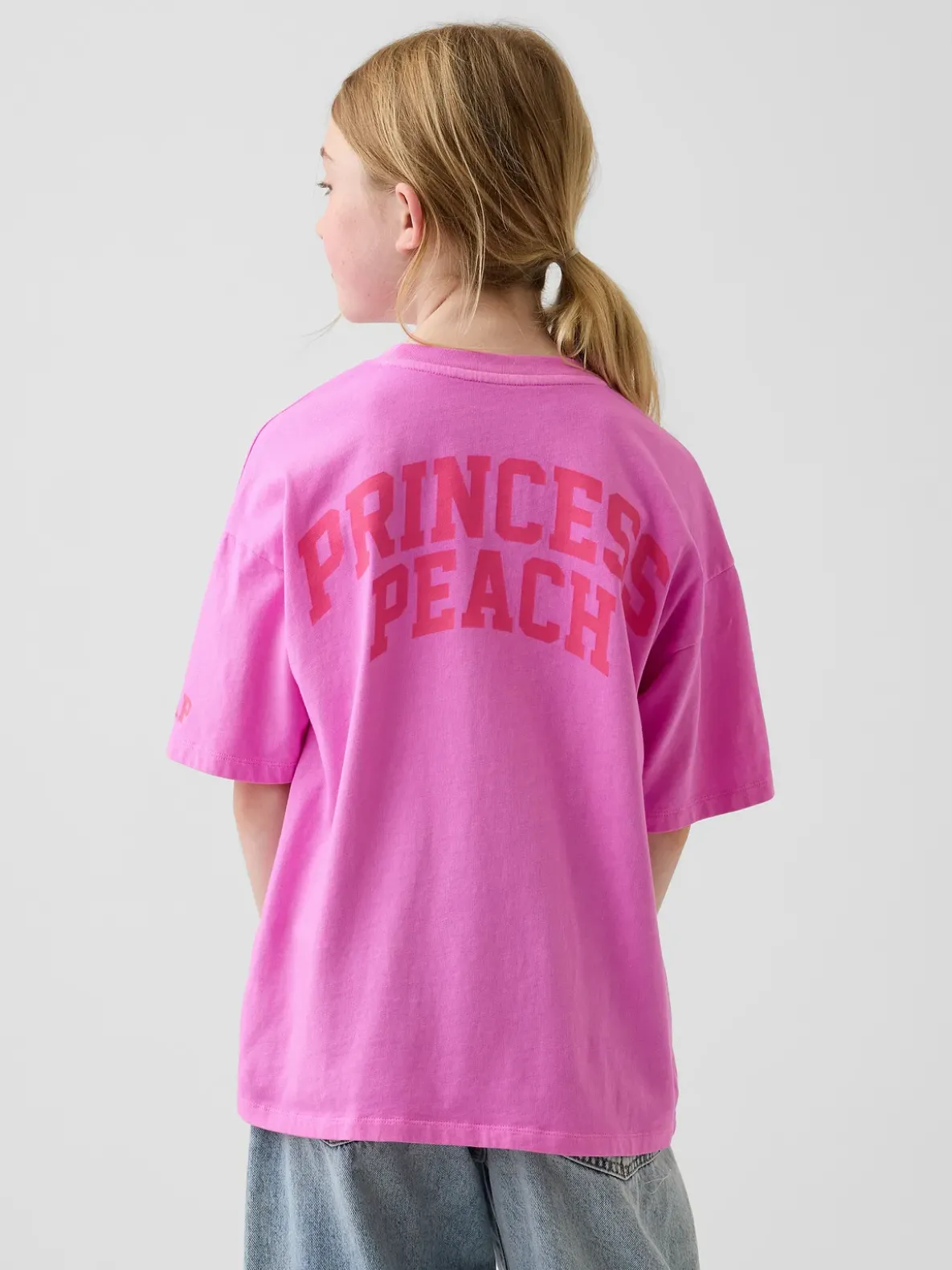 Kids Super Mario Relaxed Graphic T-Shirt