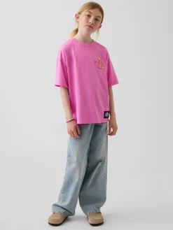 Kids Super Mario Relaxed Graphic T-Shirt