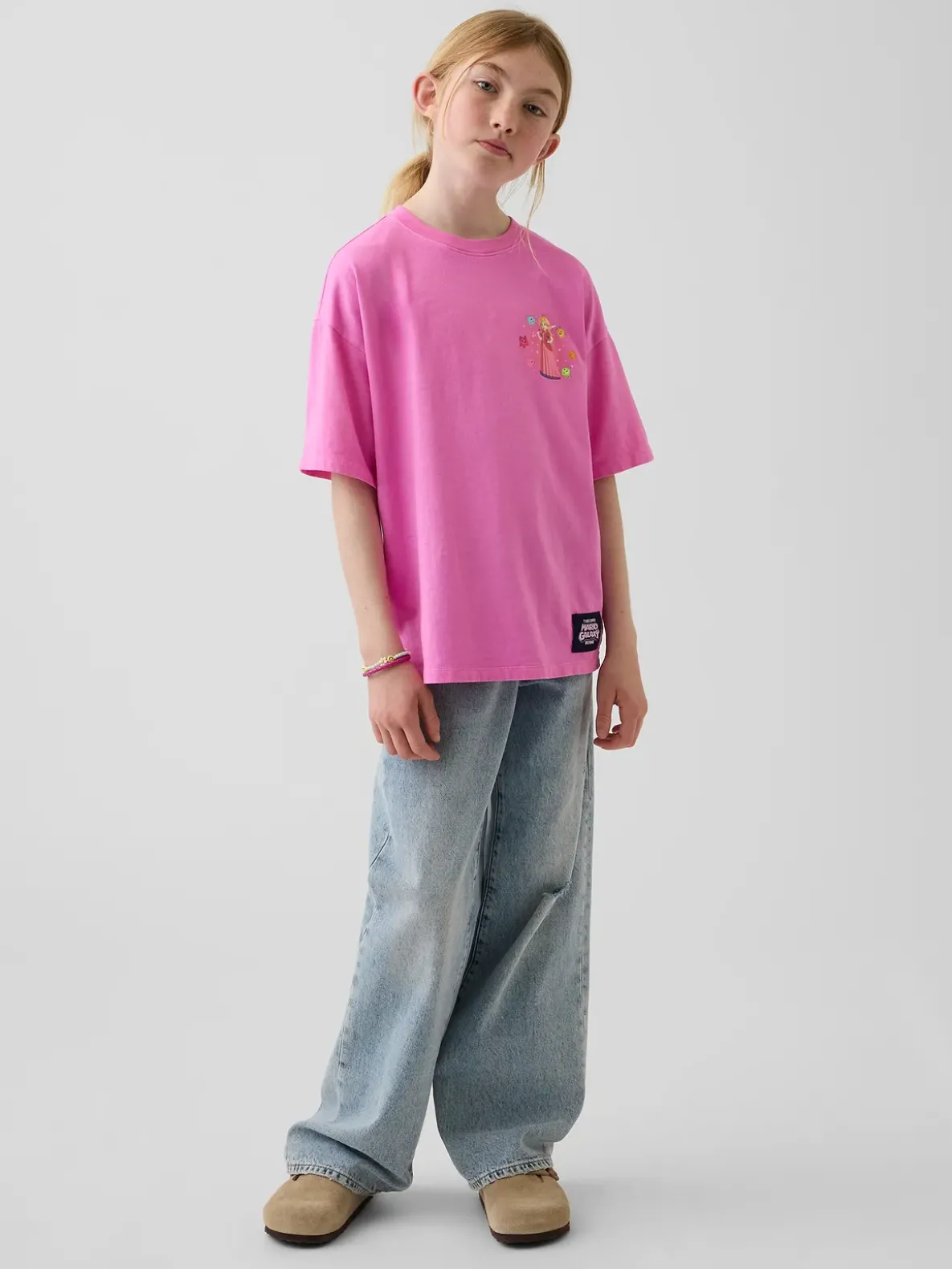 Kids Super Mario Relaxed Graphic T-Shirt