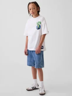 Kids Super Mario Relaxed Graphic T-Shirt