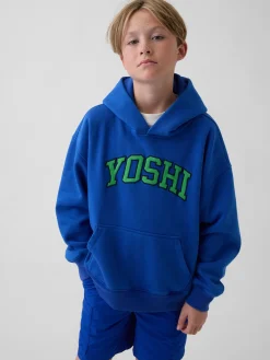 Kids Super Mario VintageSoft Relaxed Hoodie