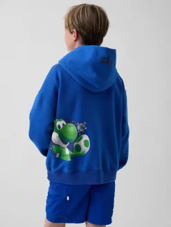 Kids Super Mario VintageSoft Relaxed Hoodie