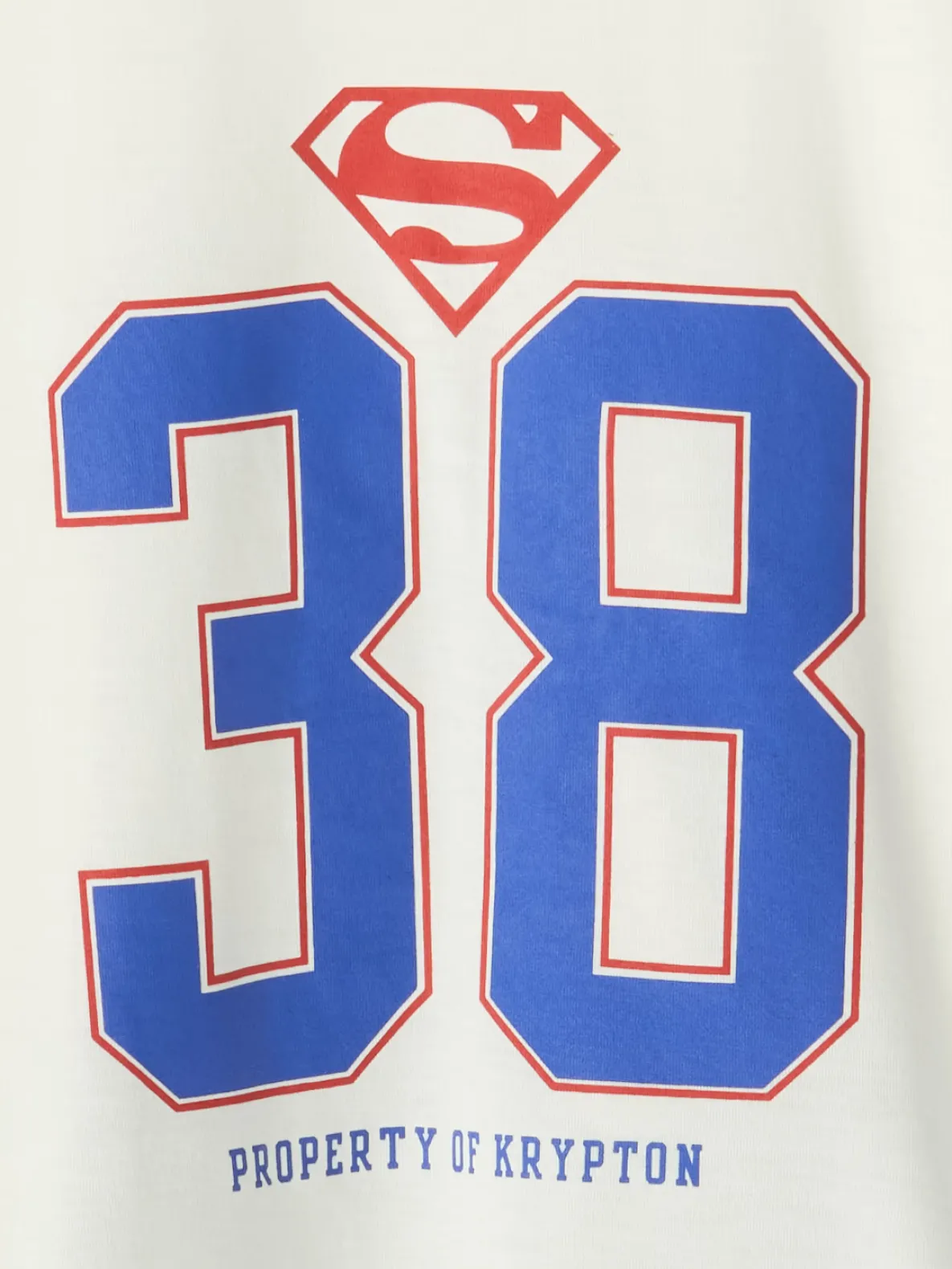 Kids Superman Oversized Recycled PJ Jogger Set
