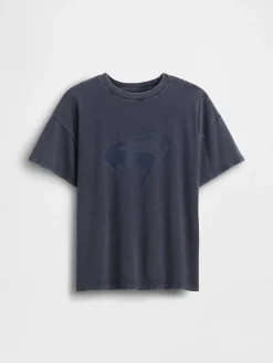Kids Superman Oversized Tunic T-Shirt