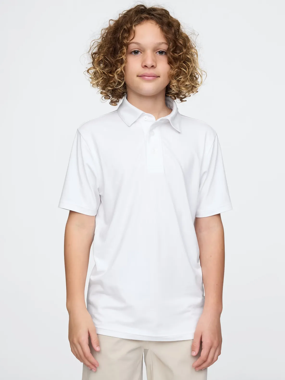Kids Tech Performance Polo