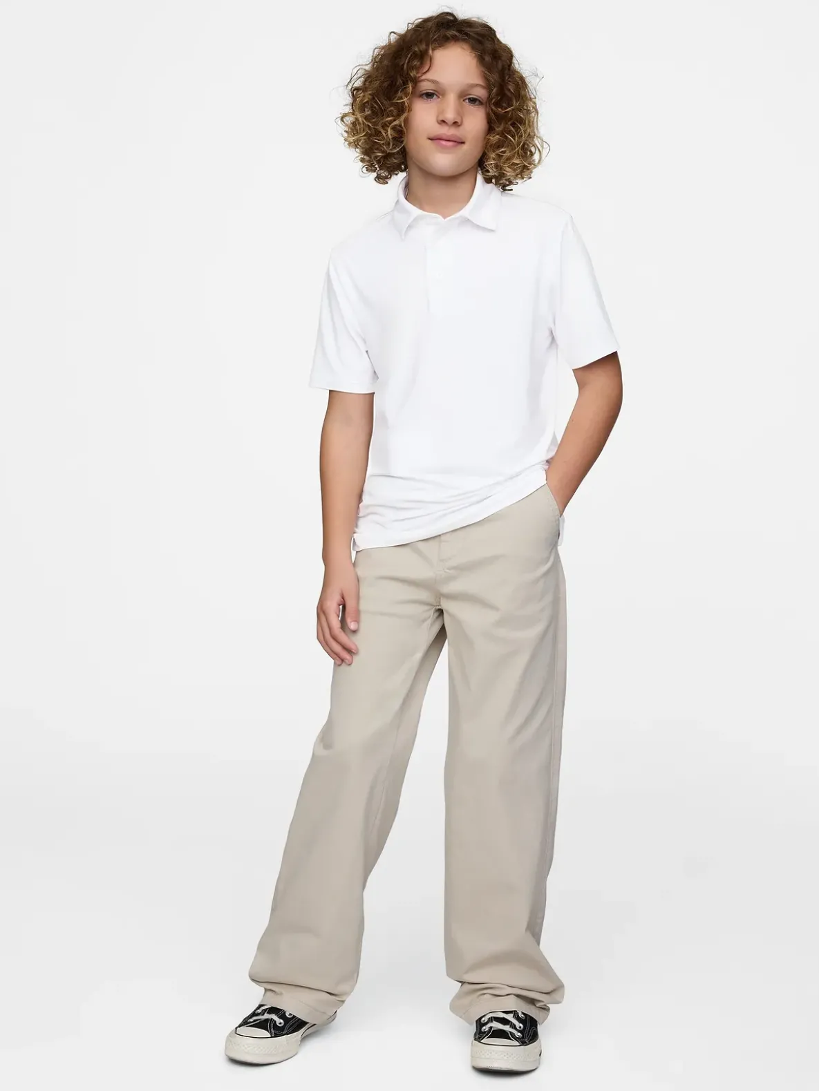 Kids Tech Performance Polo