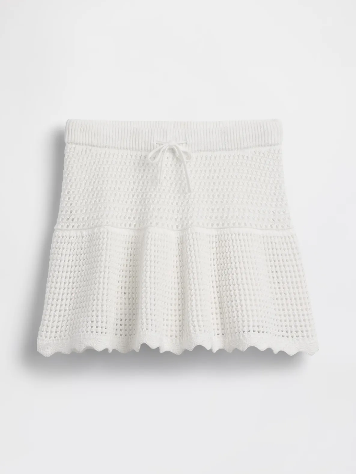 Kids Tiered Crochet Skort