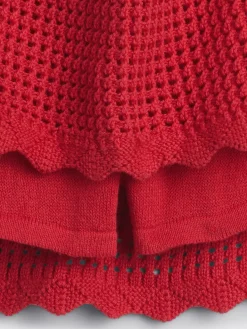Kids Tiered Crochet Skort