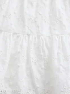 Kids Tiered Eyelet Tank Top