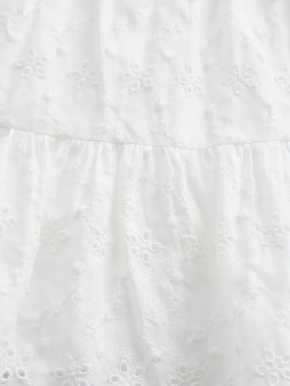 Kids Tiered Eyelet Tank Top