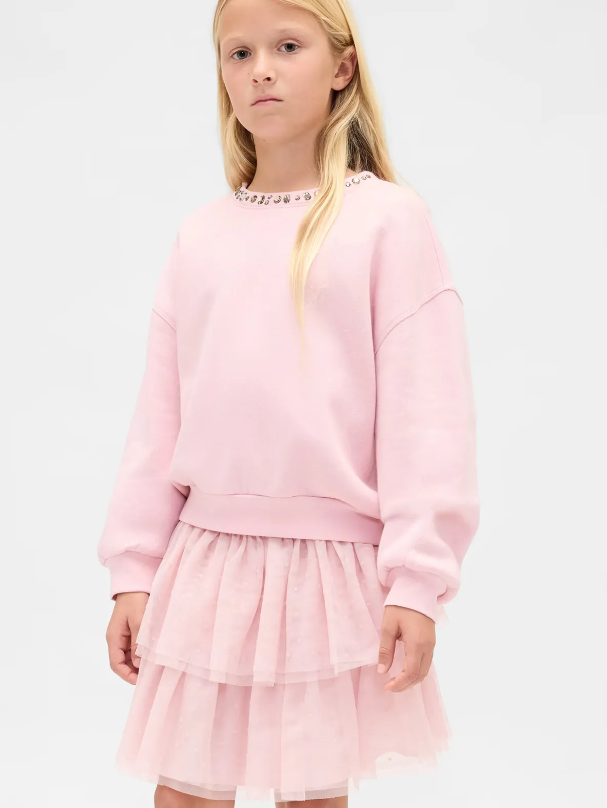 Kids Tiered Tulle Skirt