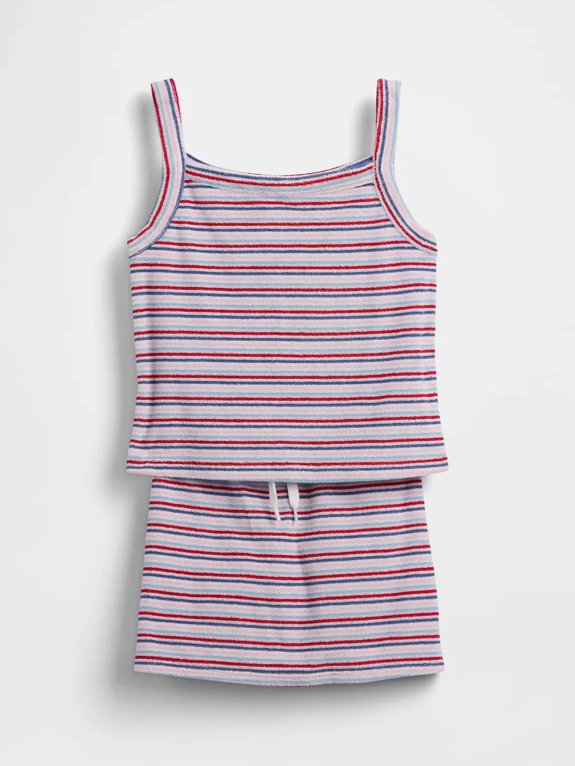 Kids Towel Terry Skort Outfit Set