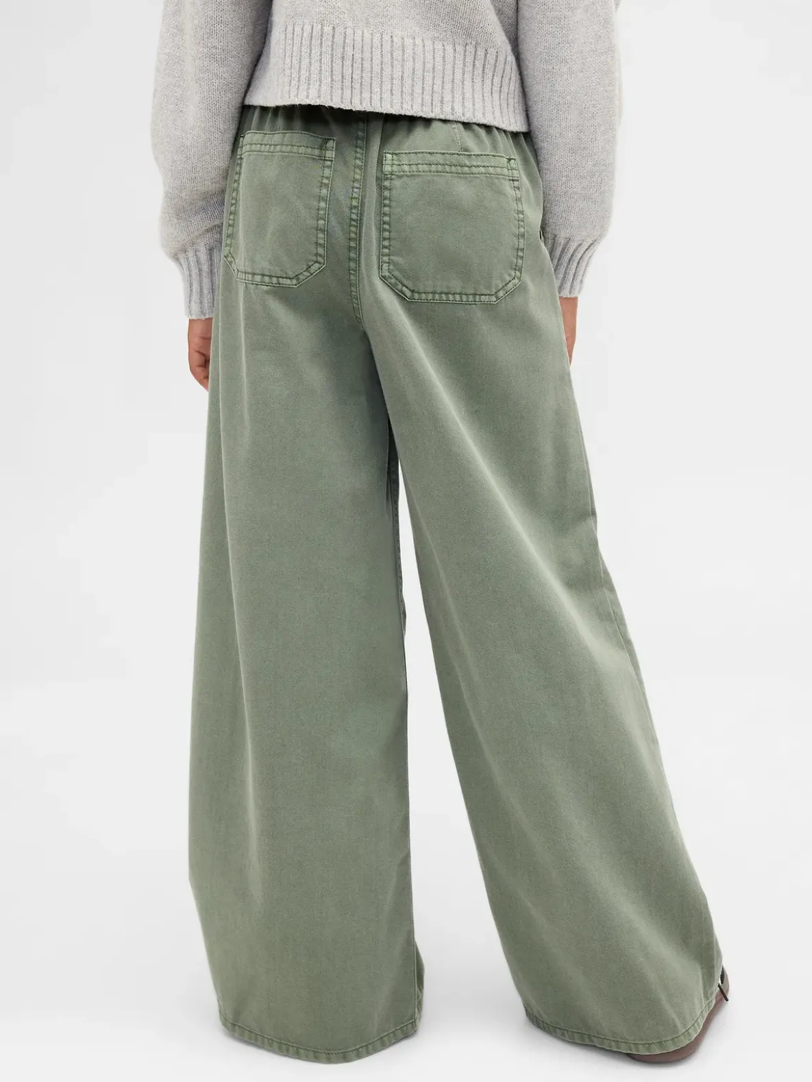 Kids Twill Baggy Pants